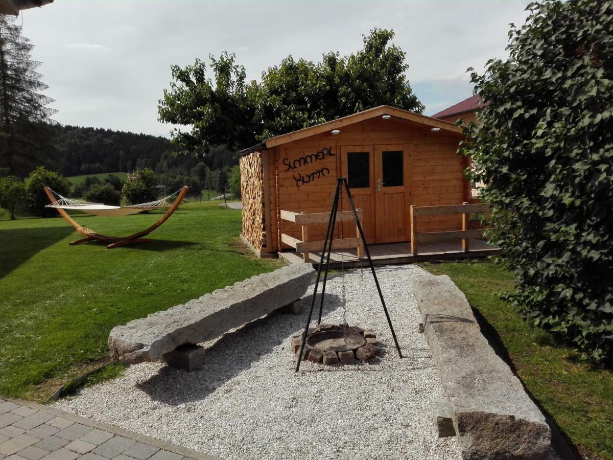 Ferienhaus Plattenstein Kirchberg  Exteriér fotografie